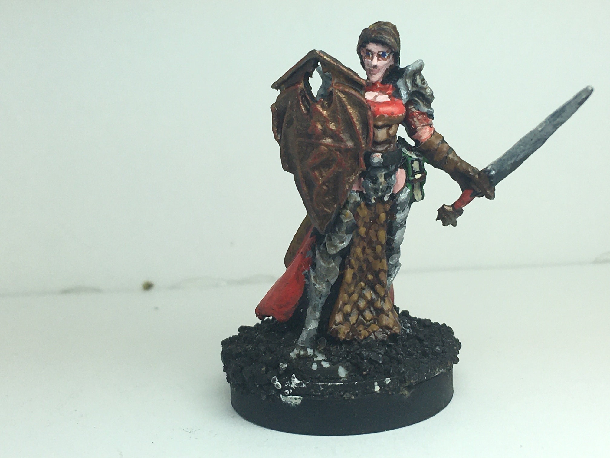 Miniatura Antipaladino Maschio – Bones Reaper – Figura RPG Guerriero 50mm (Ref 77300)