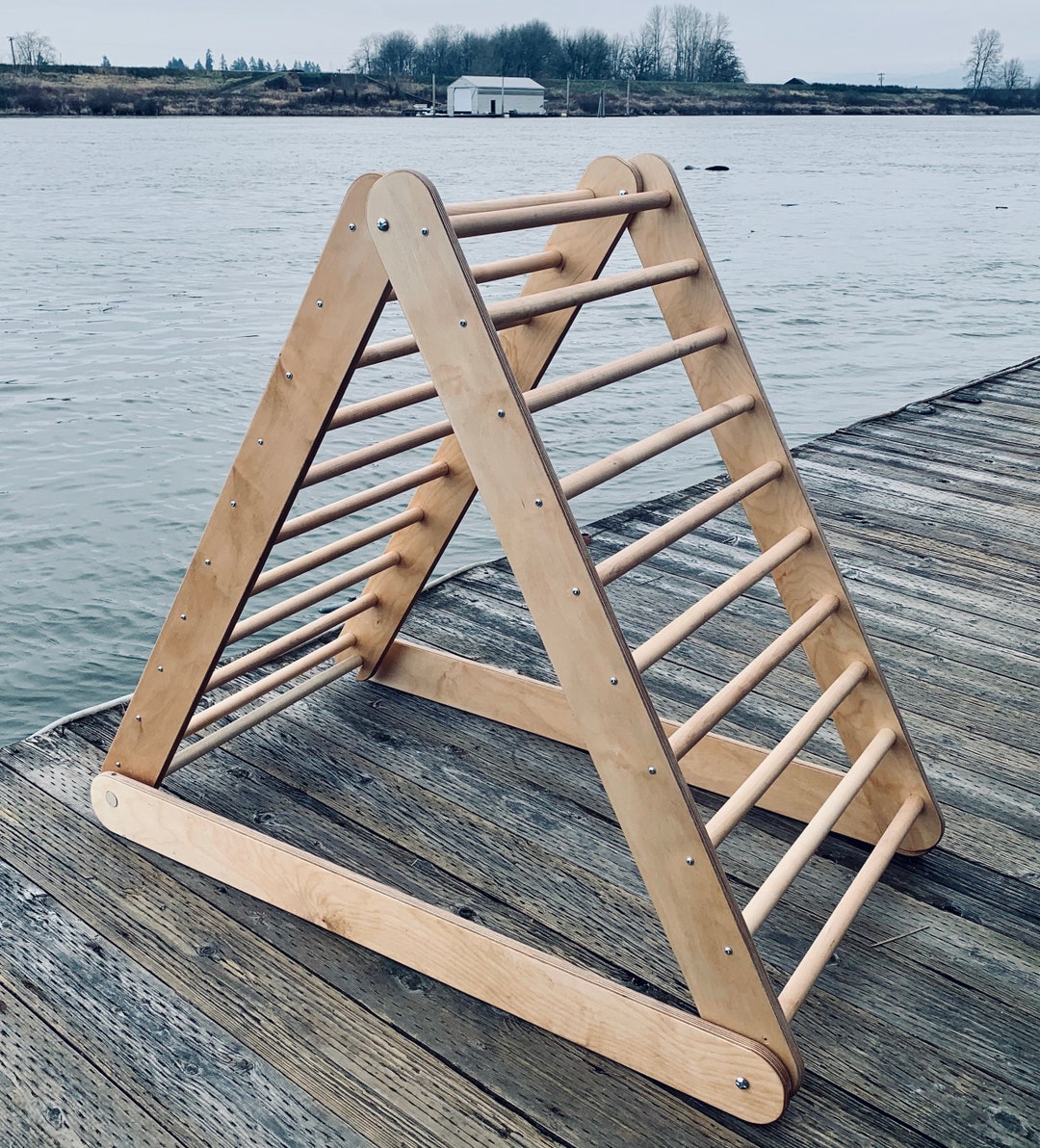 Montessori Triangle - Folding Climbing Triangle: XL Foldable -climbing ...