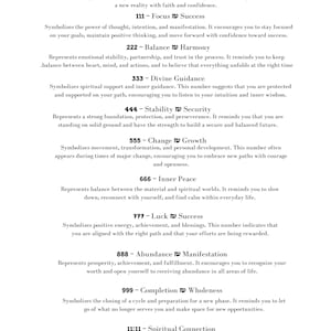 Angel number 11:11 spinning silver ring image 6