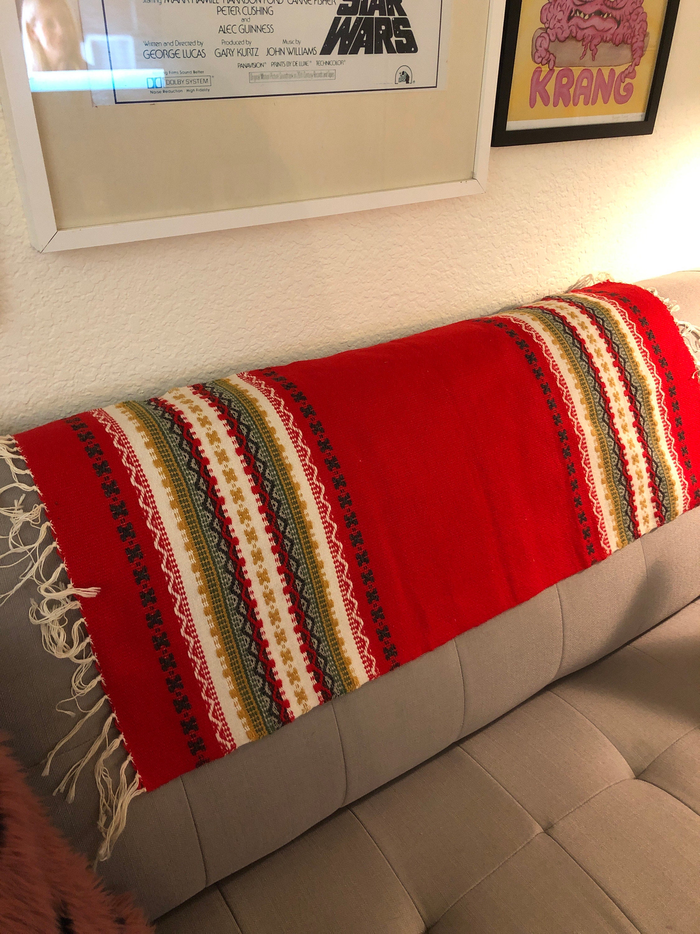 Vintage Woven Textile // Wall Hanging // Rug Etsy