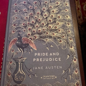 Pride And Prejudice Jane Austen Gold Embossed Cloth Cranford Collectors First Edition Hardback Book - New
