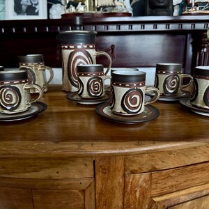 Briglin Studio Vintage Keramik Kaffeservis London