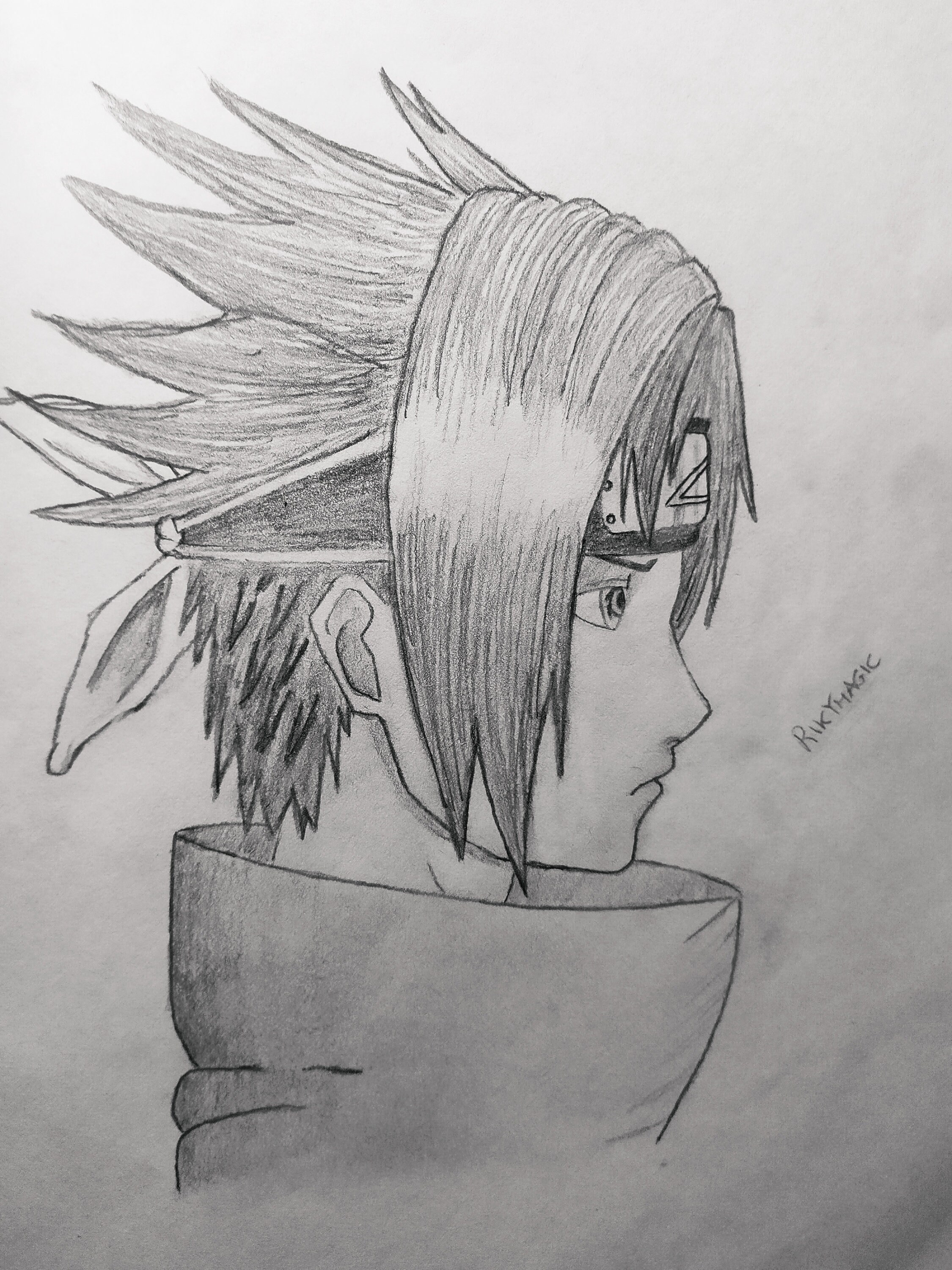 Famous Anime Drawing Handmade In Pencil Etsy Famous Anime Drawing Handmade In Pencil Etsy