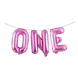 1st Birthday Balloon | First Birthday Balloons | One Letter Balloons | First Birthday Decorations | Letter Balloons | Number One Birthday