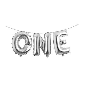 1st Birthday Balloon | First Birthday Balloons | One Letter Balloons | First Birthday Decorations | Letter Balloons | Number One Birthday