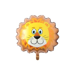 Lion Balloon | Jungle Themed Decorations | Safari Decorations | Safari Birthday Party Decor | Jungle Themed Birthday Party Decorations