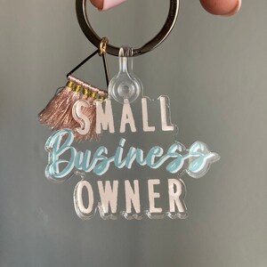 Business Owner Keychain