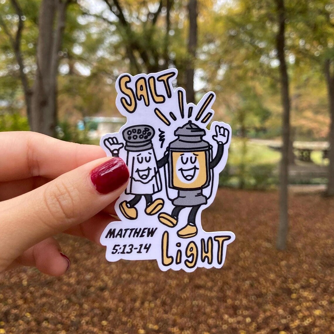 Salt and Light Sticker - Etsy