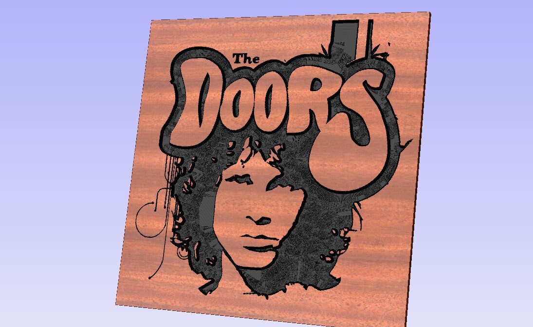 The Doors Band Logo Dxf, Svg Digital File Only Etsy
