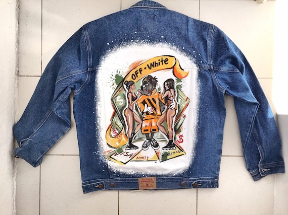 custom jeans jacket