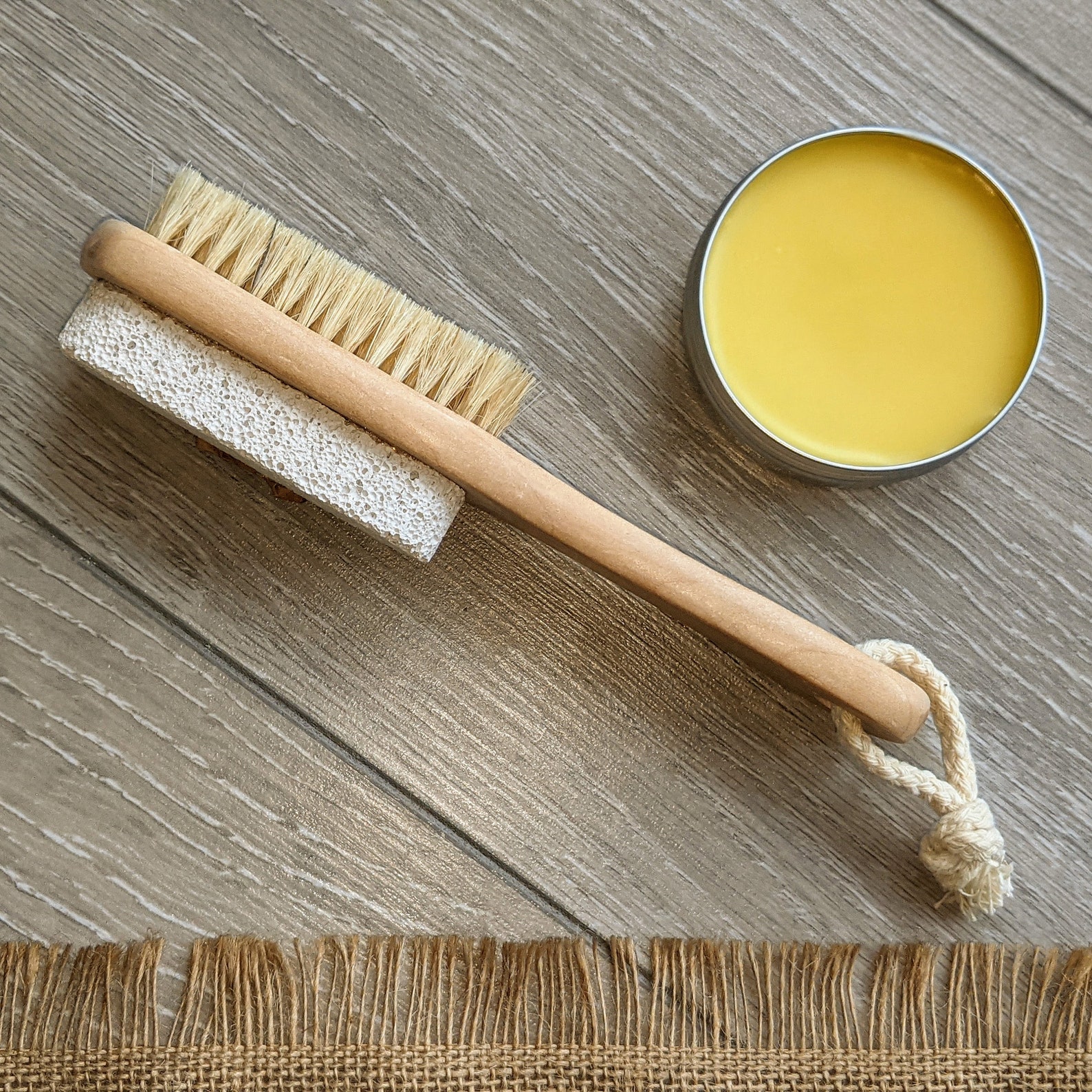 Foot Brush & Pumice Stone Eco Friendly Zero Waste Etsy