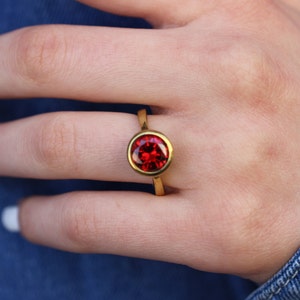 Ruby Ring, Sterling Silver 925 Ruby Handmade Ring, Ottoman Style Ring, Gift for her, Silver Ring, Authentic Ring, Mothers Day Gift, Ruby