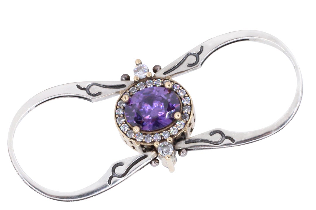 Extraordinary Ring, Reversible Ring Two in a One Ring 925 Sterling ...