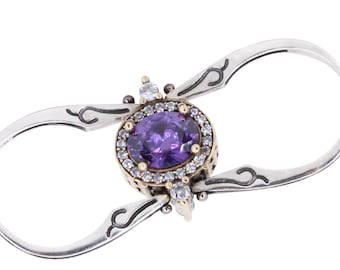 Extraordinary Ring, Reversible Ring Two in a One Ring 925 Sterling Silver Band Women gift, Birthstone Reversible Ring, Birthstone Ring