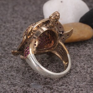 Silver Ruby Ring, Ruby Handmade Ring, Silver 925 Ring, Silver Ring ...