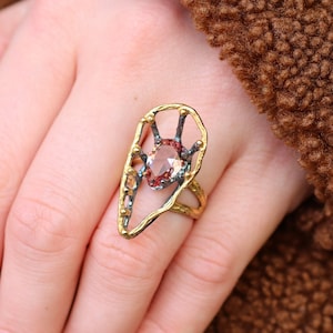 Alexandrite Silver Ring, Alexandrite Handmade Unique Design Ring, Women&#39;s Ring, Silver 925 Ring, Mothers Day Gift, Color Change Ring
