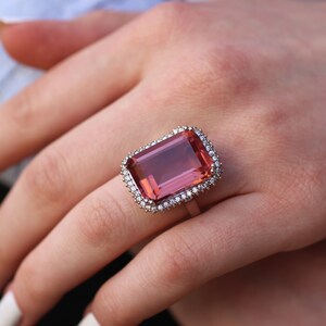 Anillo de plata de alejandrita, Anillo de alejandrita, Anillo de mujer, Anillo de plata 925, Joyas, Regalo del Día de la Madre, Regalo de mamá, Regalo para ella, Anillo de dama de honor