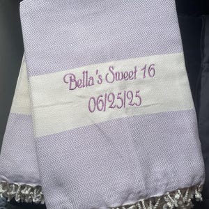 Regalos para damas de honor, toalla de playa personalizada, recuerdo de despedida de soltera, viaje de chicas, toalla turca, regalos de boda, regalo para ella, decoración de playa