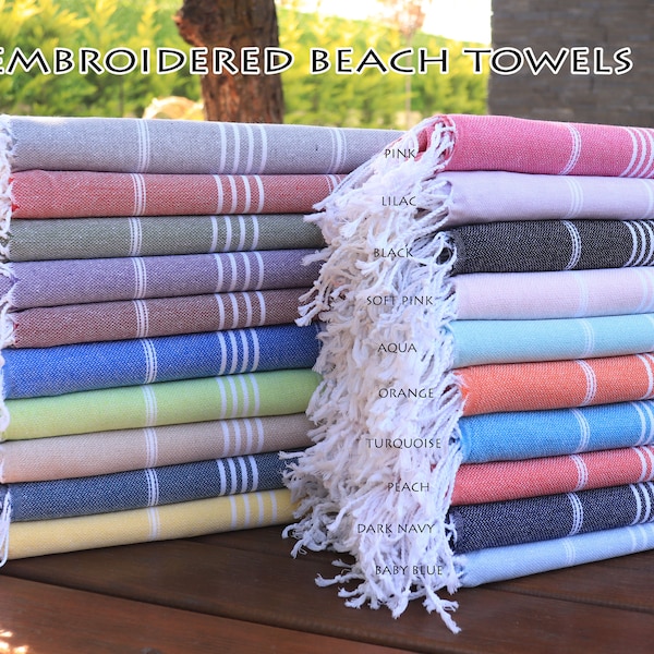 Bulk Turkish Beach Towel Wedding Favor Etsy