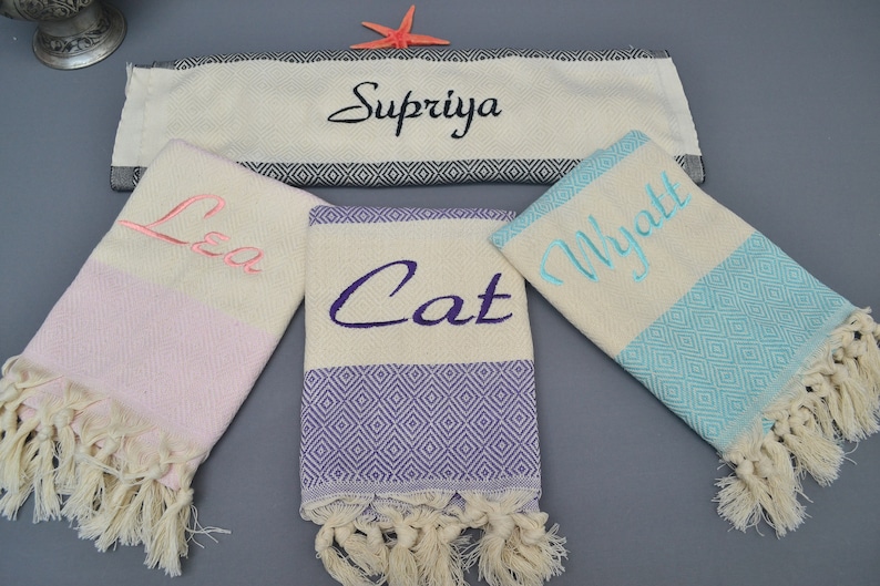 Personalized Wedding Towel Gifts Custom Housewarming Gift Etsy