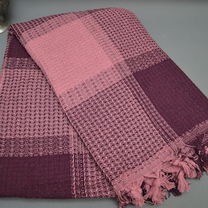 Personalized Turkish Blanket, Bedding Throw, Cotton Bed Cover, Sofa Covers, Custom Wedding Blanket, Peshtemal Throw, Turkish Bedding Gifts