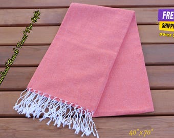 Personalized Turkish Beach Towel: Bachelorette Party Gift