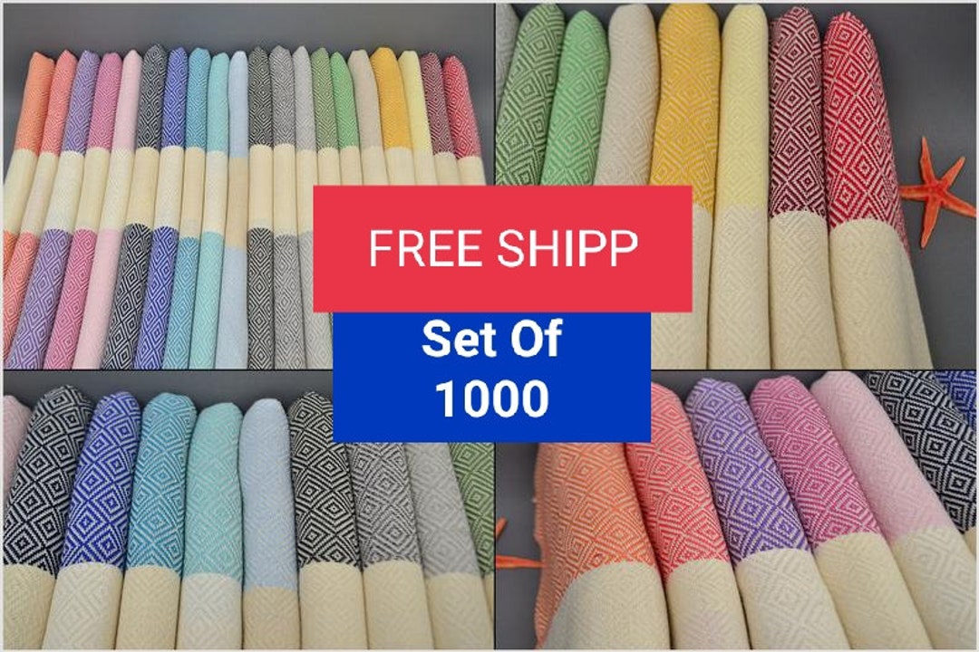 Wholesale Towel Set of 1000 Personalized Beach Towel Etsy