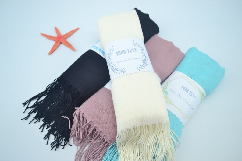 Pashmina sjaal, cadeau sjaal voor bruiloft, bruidsmeisje sjaal, bulk wrap, Moederdag cadeau, bruids douche gunst, huwelijksgunsten voor gasten in bulk afbeelding 4