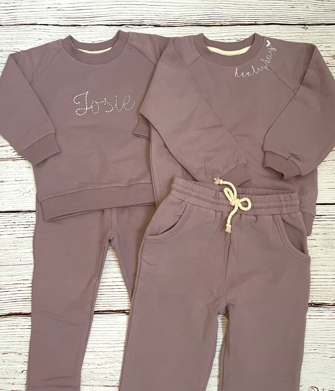 Custom Baby Jogger Set, Toddler Jogger Set, Custom Jogger Set, Kids