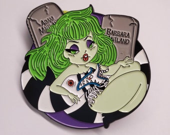 Beetlejuice soft enamel pin limited edition of 100