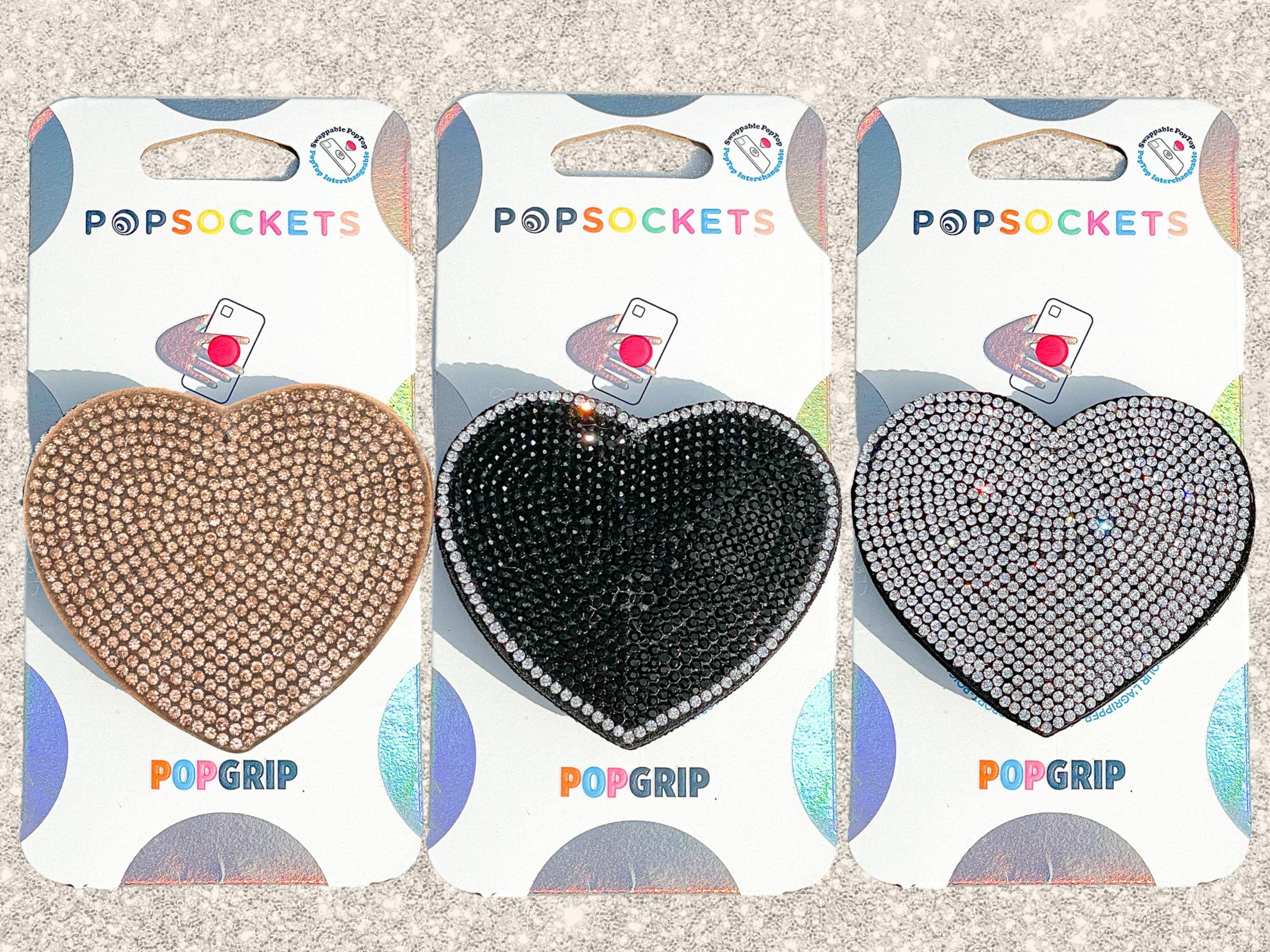 PopSocket Mit Wildblumen-Herz Design – Austauschbarer PopGrip Für Handys