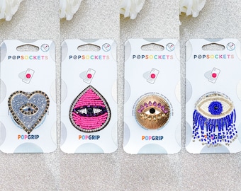 Evil Eye Popsocket Rhinestone Evil Eye Bling Evil Eye Beaded