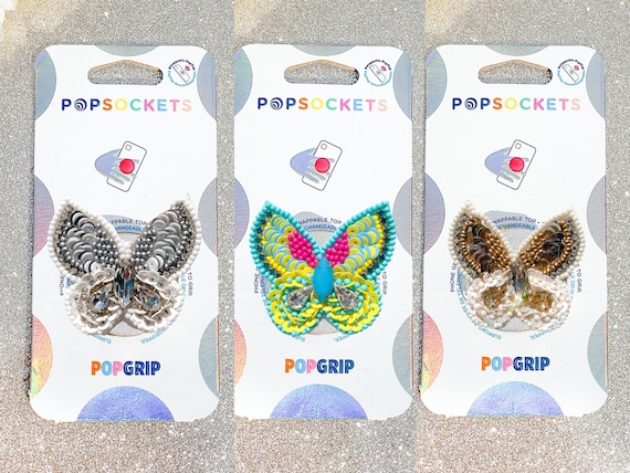 PopSockets Pretty Blue Butterfly PopSocket Pop Socket PopGrip