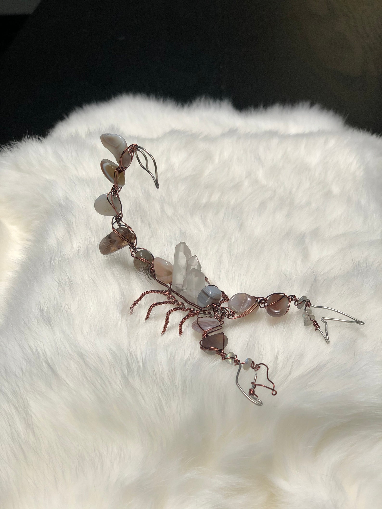 Gemstone Scorpion Totem | Etsy