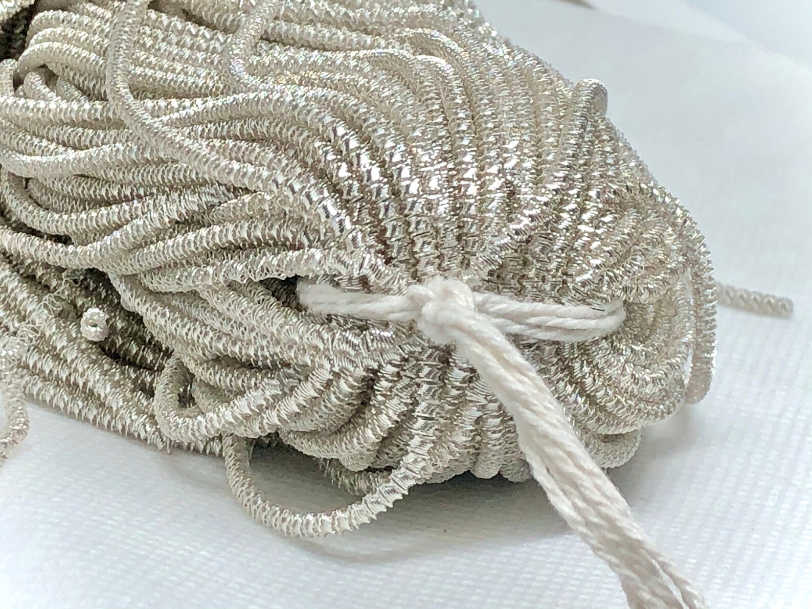 Designer French Bullion Wire in Silver Color for Hand Etsy