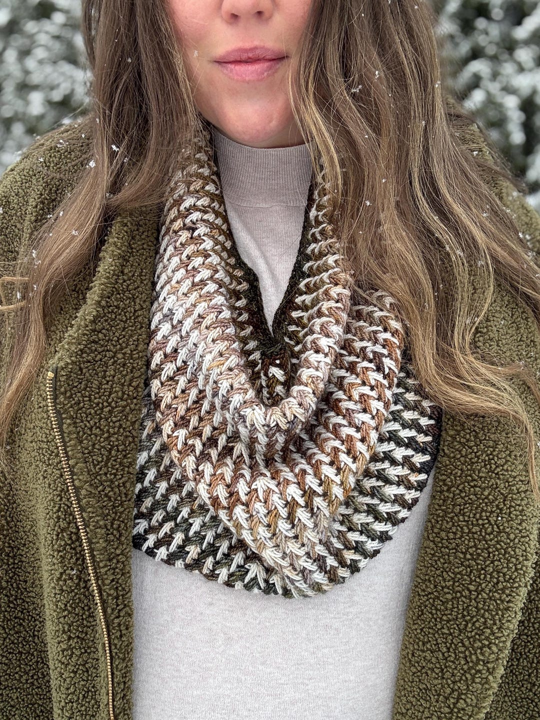 Shoreline Cowl - Lite Pattern - Etsy