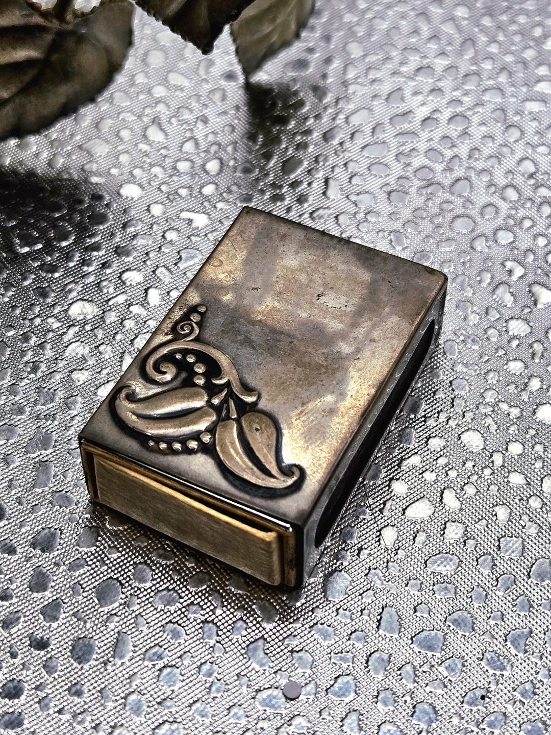 Antique Sterling Silver Art Nouveau Webster Vesta Case Match Safe ...