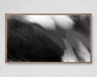 Samsung Frame TV Art - Rainy Mood, Descarga digital para Samsung Frame