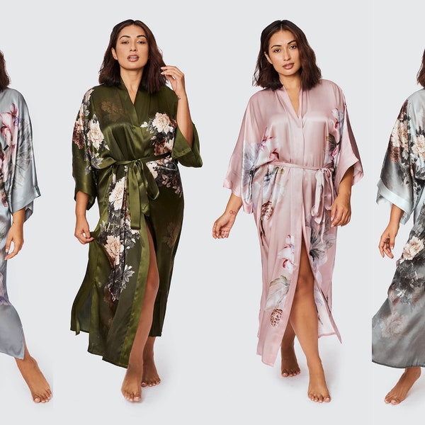 Silk Kimono - Etsy
