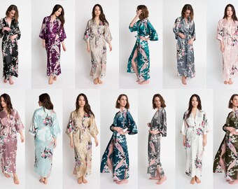 Womens long kimono robe Clearance