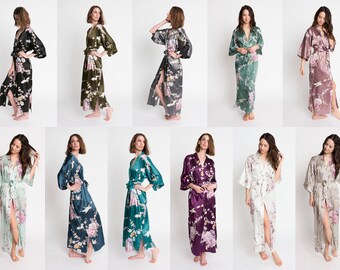 long kimono robes