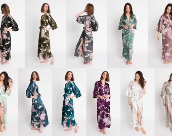 maxi kimono robe