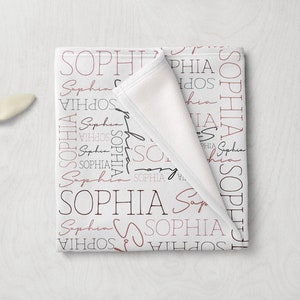 Personalized Girl Blanket, Monogram Girl Blanket, Personalized Baby Blanket ,Monogram Baby Boy Blanket , Name Blanket , Baby Shower Gift