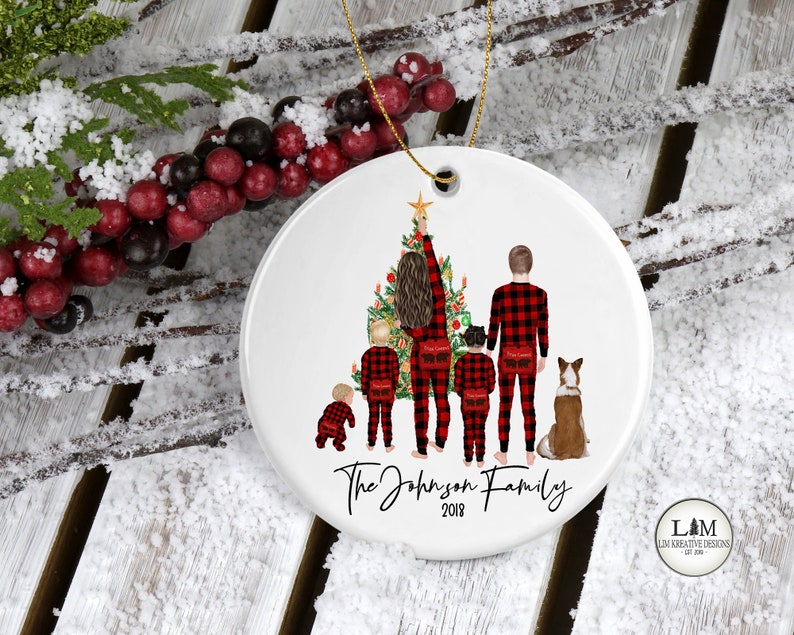 Personalized Christmas Ornament Family Ornament First Etsy Canada