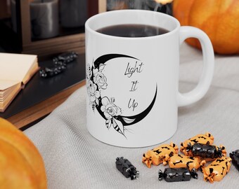 Crescent City Light It Up Novelty Mug 11oz /  Book Mug / Book Lover Mug / Bookish Mug / Reader Mug / SJM / ACOTAR