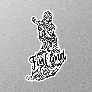 Finland Travel Sticker