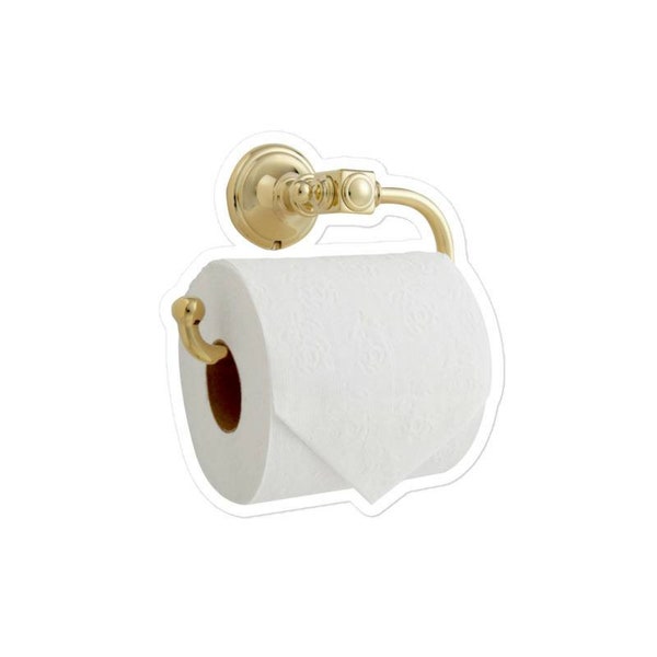 Toilet Paper Sticker