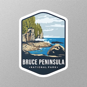 Bruce Peninsula Canada National Park Sticker