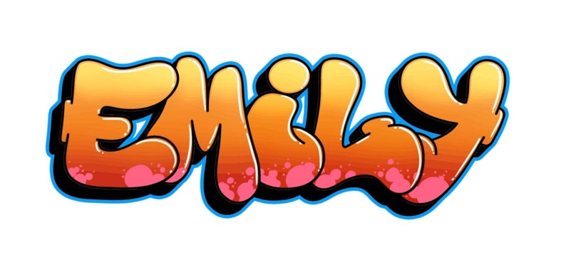 Bubble Letters Graffiti Names | Images and Photos finder