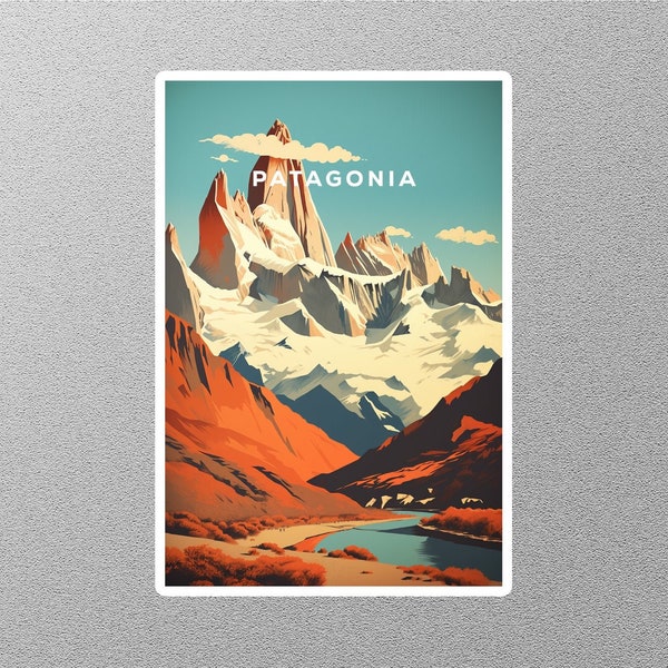 Vintage Patagonia 2 Travel Sticker